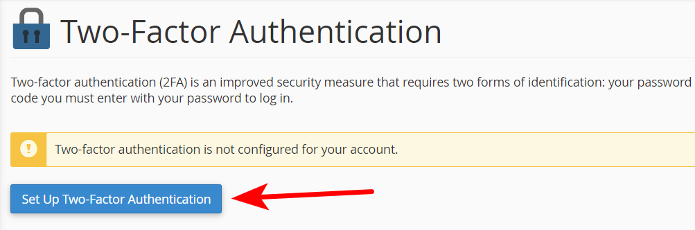 Bảo mật Website WordPress hiệu quả bằng các phương pháp tốt nhất 51 Chọn Set up Two-Factor Authentication