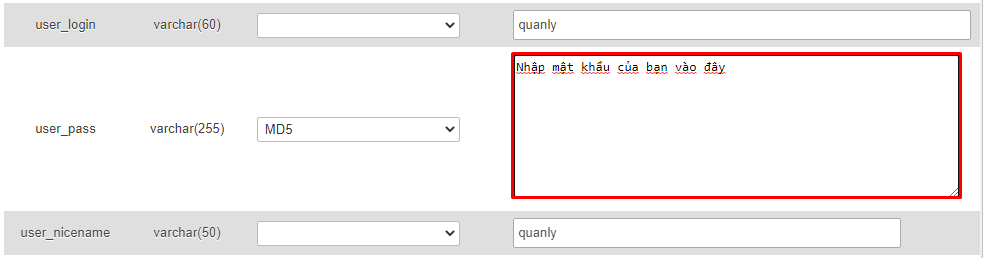 Hướng dẫn lấy lại mật khẩu cho website WordPress