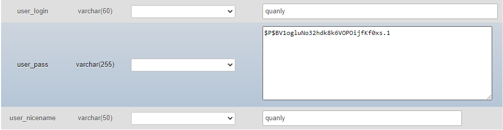 Hướng dẫn lấy lại mật khẩu cho website WordPress