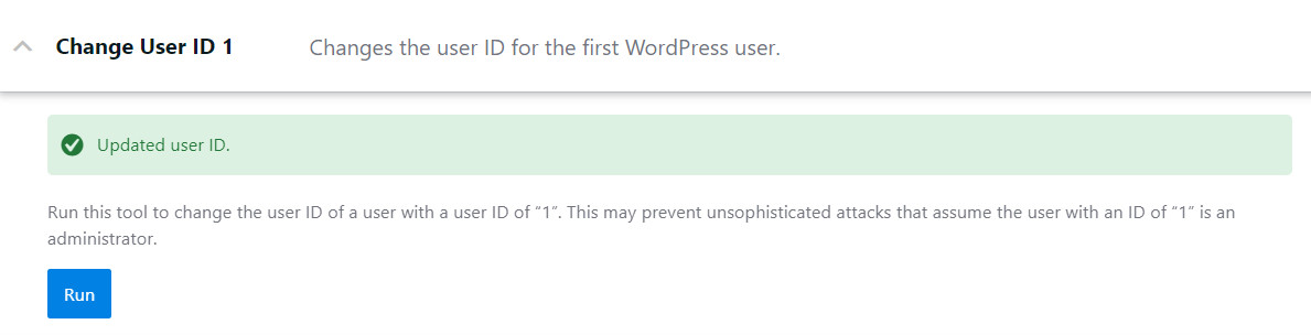 Bảo mật Website WordPress hiệu quả bằng các phương pháp tốt nhất 84 Thay đổi ID User mặc định 1