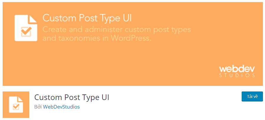 custom post type ui