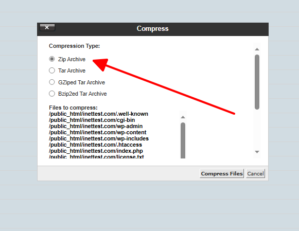 Hướng dẫn cách backup thủ công một website trên hosting cPanel