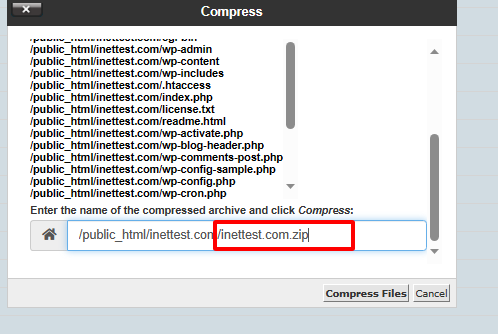 Hướng dẫn cách backup thủ công một website trên hosting cPanel