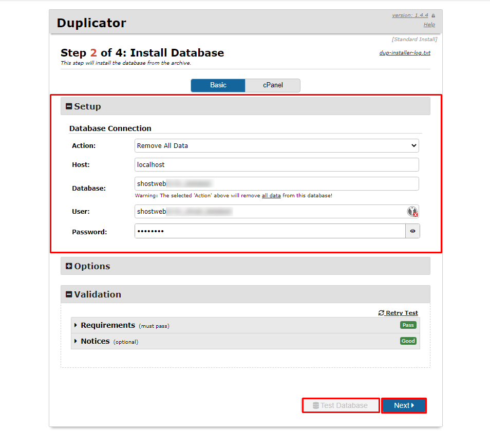 Hướng dẫn sử dụng plugin duplicator
