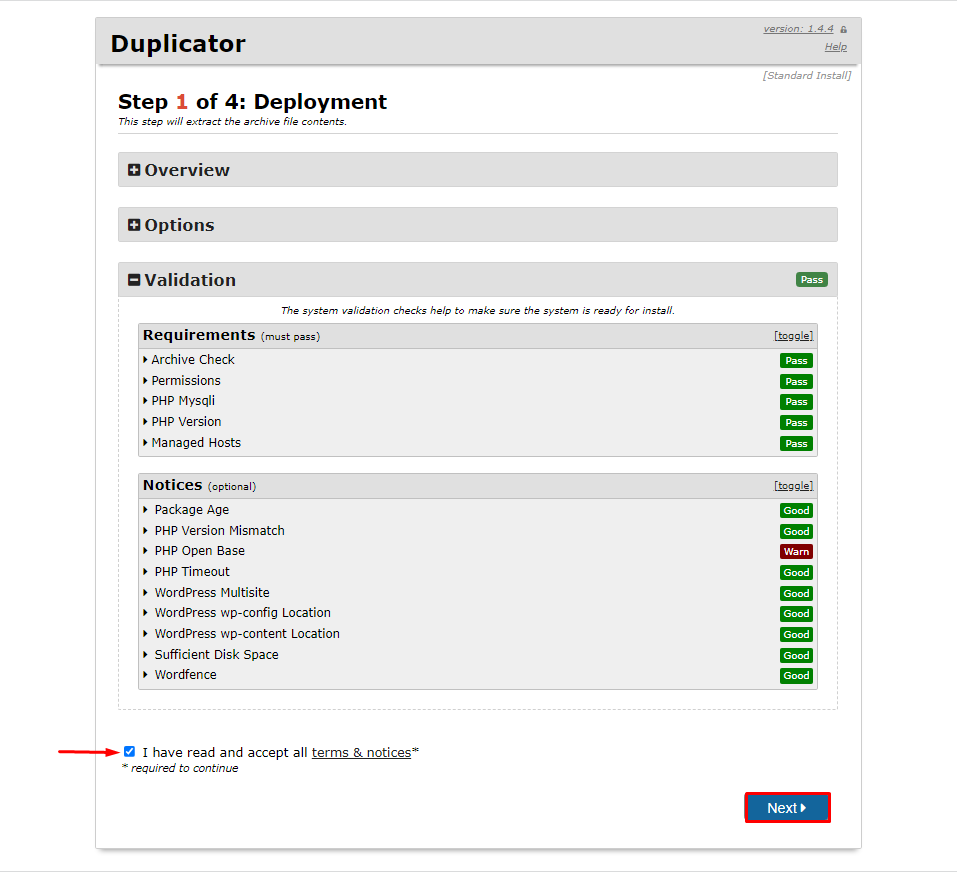 Hướng dẫn sử dụng plugin duplicator