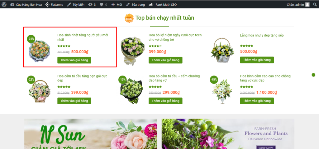Hướng dẫn tùy biến giao diện trang sản phẩm Flatsome