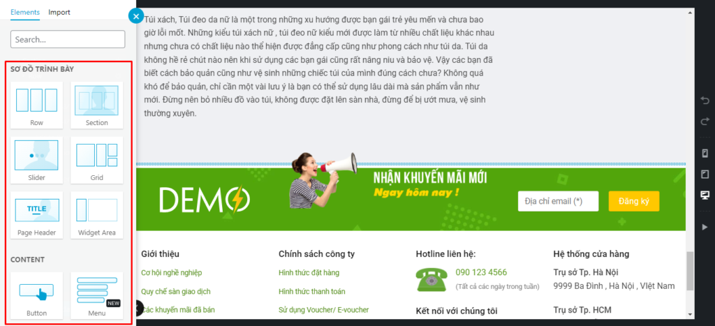 Hướng dẫn tùy biến giao diện trang sản phẩm Flatsome