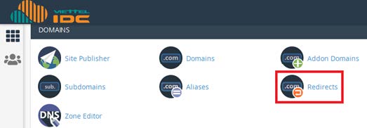 redirect-domain-cpanel
