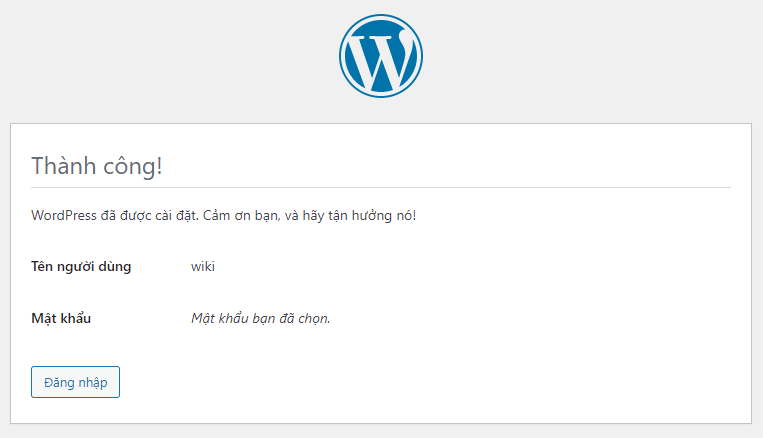 Thiết lập nhanh WordPress 6.