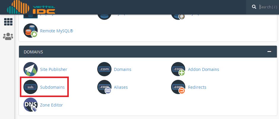 tao-sub-domain-cpanel