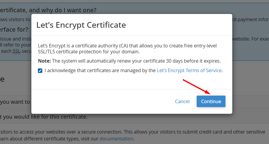 Bước 5: Xác nhận điều khoản dịch vụ 